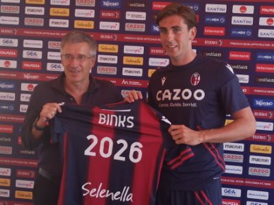 Ufficiale: Luis Binks prolunga col Bologna fino al 2026