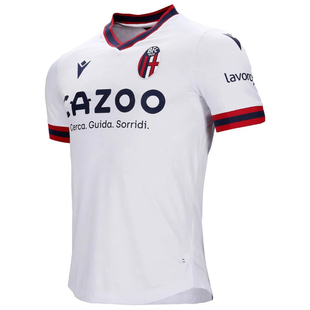 Le maglie Home e Away del Bologna per la stagione 2022/23 celebrano il