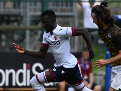 Bologna-Pinzolo Valrendena 5-0: tripletta di Barrow e sigillo finale di Aebischer, anche Arnautovic segna ma si fa male