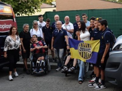 Grazie a PMG Italia, i tifosi di Bologna e Verona con disabilità insieme allo stadio Dall'Ara