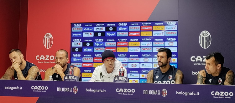 Mihajlovic, Soriano, De Silvestri, Arnautovic e Medel in coro: "Dobbiamo trascinare il Bologna verso un campionato migliore, domani a Roma senza paura"