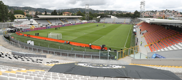 Via alla prevendita per Spezia-Bologna, nella Curva Piscina del Picco acquisto riservato ai soli residenti in Emilia-Romagna