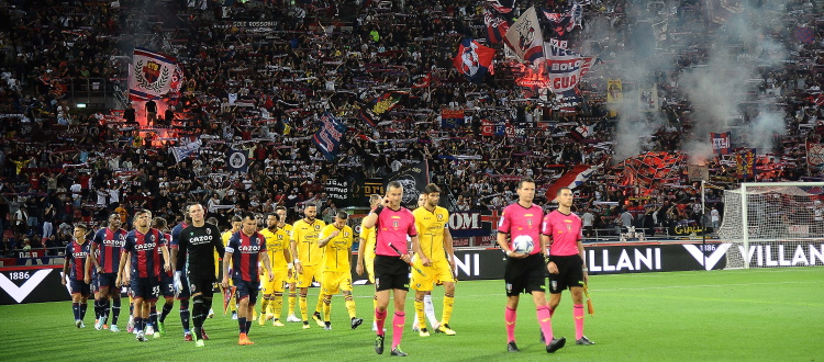 Via alla prevendita per il derby dell'Appennino, Bologna-Fiorentina si gioca domenica 11 alle 15