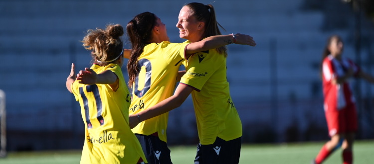 Cuore e carattere, il Bologna femminile in dieci batte 1-0 il Vicenza: decide Antolini