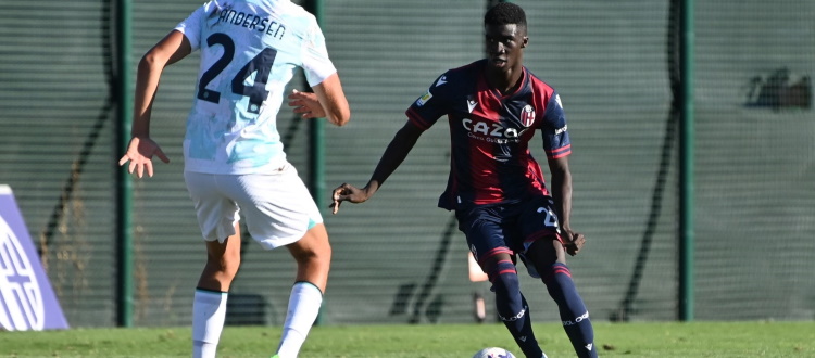 Il giovane difensore rossoblù Diop convocato dall'Italia Under 18 per una doppia amichevole contro la Serbia