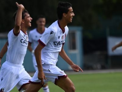 Il Bologna Under 17 campione d'Italia riparte con una vittoria: 4-2 al Sassuolo, doppiette di Gattor e Ravaglioli