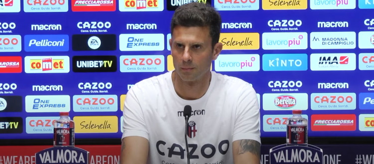 Motta: "Siamo carichi e pensiamo a noi, non al momento della Juve. Barrow indisponibile, Arnautovic e Zirkzee possono coesistere"