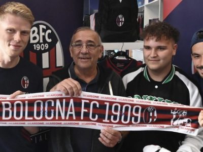 Sansone e Schouten, pomeriggio coi tifosi al BFC Store dello stadio Dall'Ara