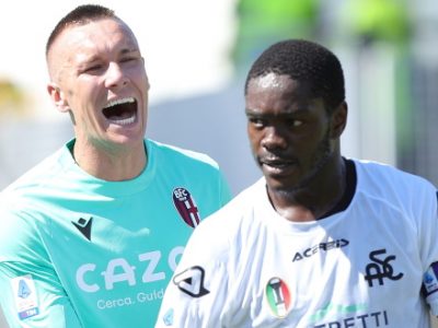 Gli highlights e le foto di Spezia-Bologna e tutti i numeri della stagione rossoblù disponibili su Zerocinquantuno