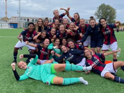 Il Bologna Femminile vince anche a Venezia, ancora in inferiorità numerica: 2-1 firmato Gelmetti-De Biase