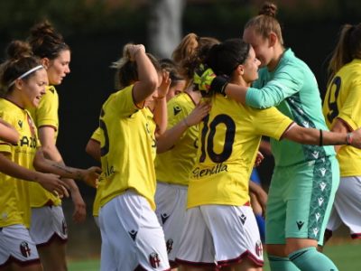 Il Bologna Femminile sa solo vincere: Riccione spazzato via 3-0 con Antolini e doppietta di Gelmetti