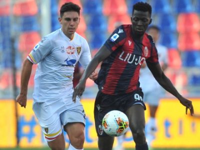 Bologna avanti 8-1 sul Lecce nelle sfide casalinghe in A, 4 i pareggi. L'ultimo precedente è il 3-2 rossoblù del 26 luglio 2020