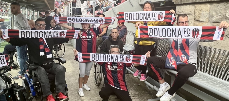 Bologna e Lavoropiù insieme per la disabilità: tifosi rossoblù gratis al Dall'Ara fino al 2024