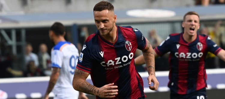 Arnautovic: "Da qui ricomincia la nostra stagione, vittoria fondamentale e dedicata ai tifosi. Il bene del Bologna viene prima dei miei numeri"