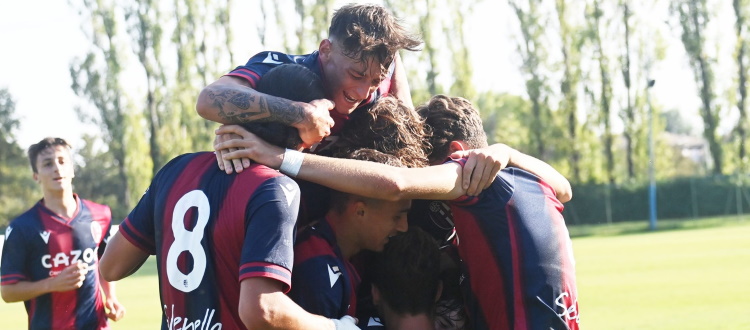 Vince ancora il Bologna Under 18, Sampdoria piegata 3-2 in extremis. Primo stop per le Under 17 e 14