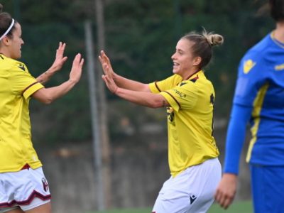 Il Bologna Femminile sale a 9 vittorie consecutive: Villorba schiantato 3-0 con Gelmetti, Spallanzani e Giuliani