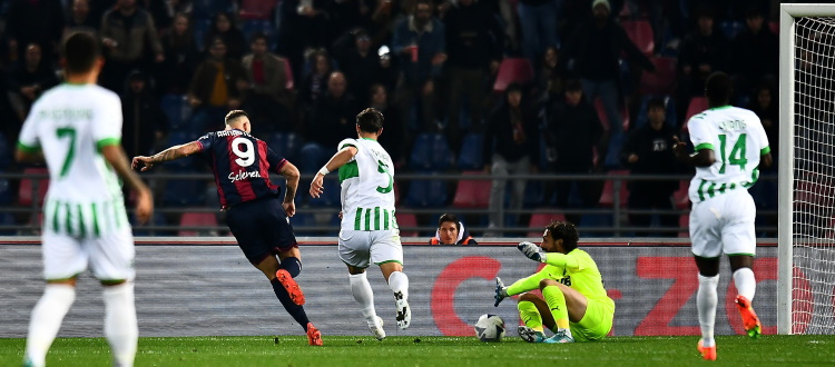 Un Bologna da urlo per scacciare subito i fantasmi di San Siro: 3-0 al Sassuolo, gol d'autore per Aebischer, Arnautovic e Ferguson