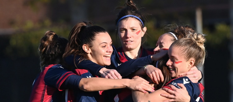 Bologna Femminile, undicesimo capolavoro: Venezia Calcio piegato 3-2 allo scadere con Zanetti, rossoblù sempre prime