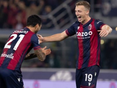 Il 3-0 di Ferguson in Bologna-Sassuolo eletto gol più bello del mese di novembre