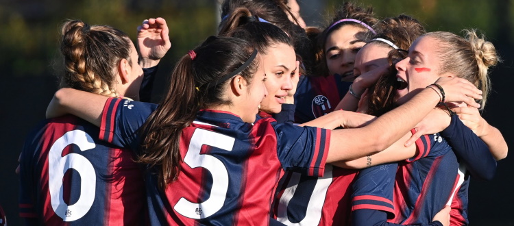 Bologna Femminile, 12 vittorie di fila in campionato: Triestina k.o. 5-2. Bragantini: "Abbiamo la giusta umiltà, possiamo toglierci belle soddisfazioni"