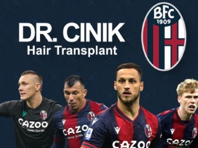 Dr. Cinik, azienda turca specializzata nel trapianto di capelli, nuovo top partner del Bologna