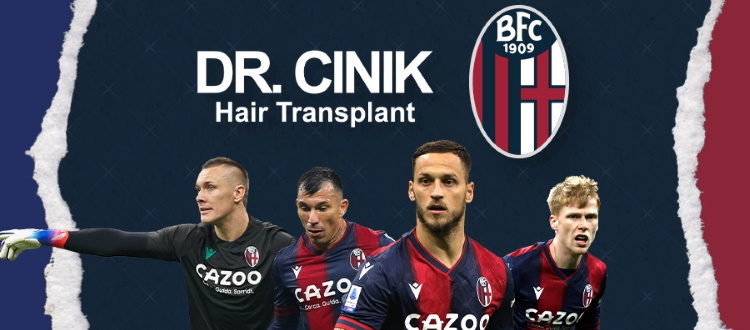 Dr. Cinik, azienda turca specializzata nel trapianto di capelli, nuovo top partner del Bologna