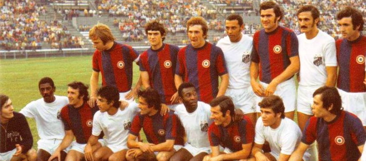 Pelé e il Bologna, le tre amichevoli col Santos dell'estate 1971