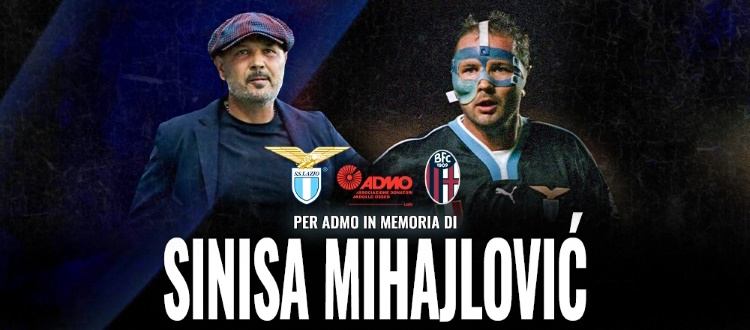 Lazio-Bologna, maglie all'asta per sostenere ADMO in memoria di Sinisa. La famiglia Mihajlovic sarà in tribuna