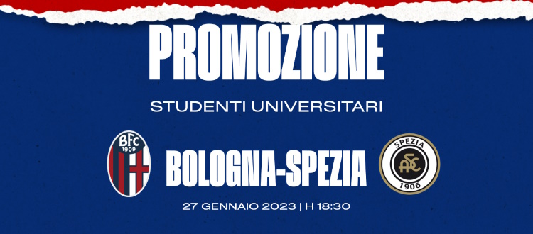 Promozione speciale per Bologna-Spezia: studenti universitari dell'Alma Mater nei Distinti a 10 €
