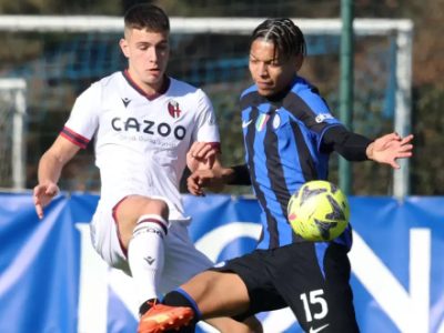 Raimondo risponde con un gran gol a Esposito, il Bologna Primavera pareggia 1-1 in casa dell'Inter