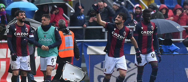 Gli highlights e le foto di Bologna-Inter e tutti i numeri della stagione rossoblù disponibili su Zerocinquantuno