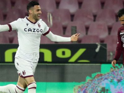 Il Bologna non molla ma non vince: Ferguson e Lykogiannis riprendono prima Pirola e poi Dia, 2-2 a Salerno. Arnautovic entra e si rifà male