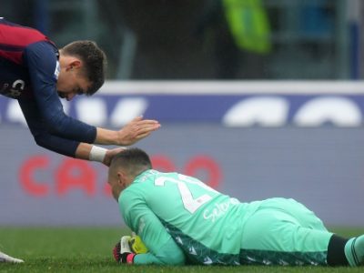 Il rientro di Skorupski è l'unica novità nei convocati per Atalanta-Bologna, restano ai box Arnautovic e Cambiaso