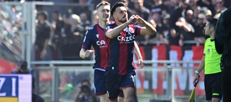 Bologna, stavolta più cuore che gioco: Pobega risponde a Sansone, contro il Milan esce un 1-1 sudato e prezioso