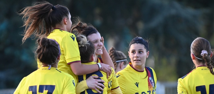 Il Bologna Femminile fa 24 su 25 e vola a +11 sulla seconda: Villorba travolto 6-0, la Serie B è dietro l'angolo