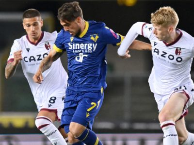 Bologna, proprio sul più bello la prestazione più brutta: un indemoniato Verdi porta a scuola i rossoblù, il Verona vince 2-1