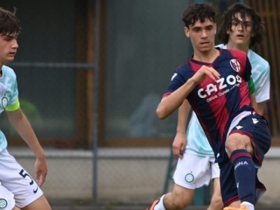 Bologna Under 16 eliminato dall'Empoli agli ottavi, l'Under 15 pareggia con l'Inter nell'andata dei quarti