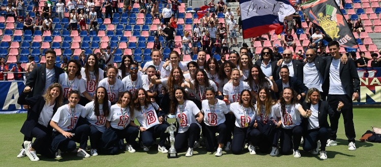 Bologna Femminile, 7-2 alla Jesina e festa al Dall'Ara per concludere alla grande una stagione memorabile