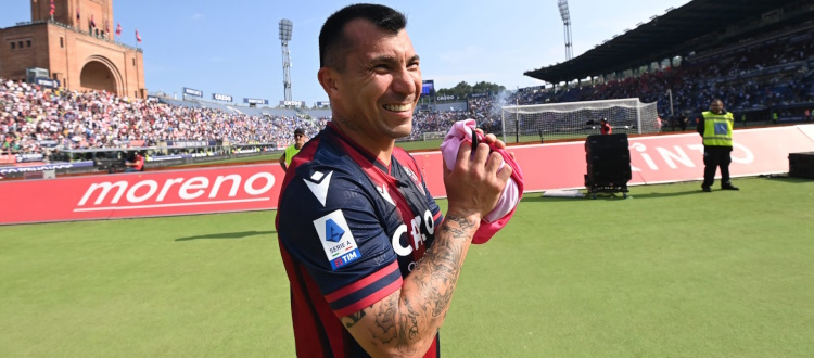 Gary Medel raggiunge quota 100 presenze con la maglia del Bologna