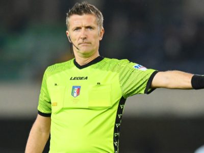 Bologna-Roma sarà diretta da Orsato di Schio, addetti VAR Mazzoleni e Di Martino