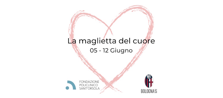 Le maglie di Lecce-Bologna all'asta per il progetto 'Battiti' della Fondazione Policlinico Sant'Orsola