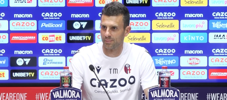 Motta: "A breve rivedo Saputo, importanti le linee guida e la comunicazione degli obiettivi. Altri club? No. Questa squadra gioca a calcio e mi dà soddisfazione"