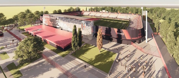 Bologna, presentato il progetto definitivo dello stadio temporaneo: 
