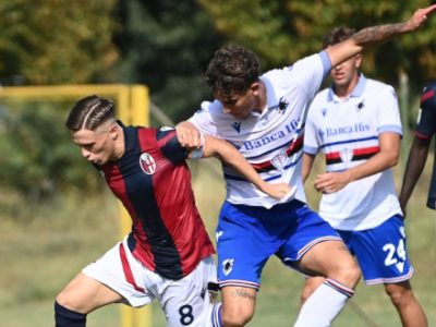 Bologna Primavera beffato al 93' dalla Sampdoria, 1-2 a Casteldebole. Vigiani: 