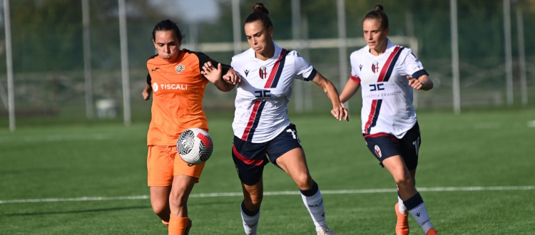 Bologna Femminile, pareggio di spessore contro la Res Roma: 2-2 a Granarolo, per le rossoblù doppietta di De Biase