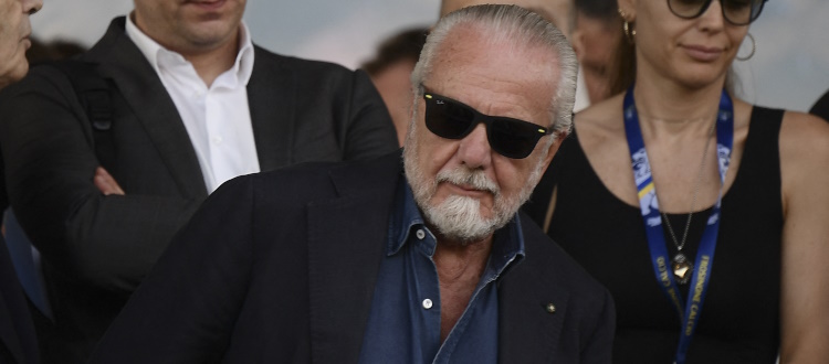 De Laurentiis: "In estate ho parlato con tanti allenatori. Motta non ha voluto prendersi il rischio di sostituire Spalletti"