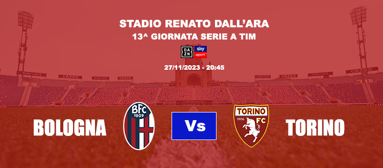 Comentário e resultado ao vivo de Bologna x Torino, 27/11/2023 (Série A da  Itália)