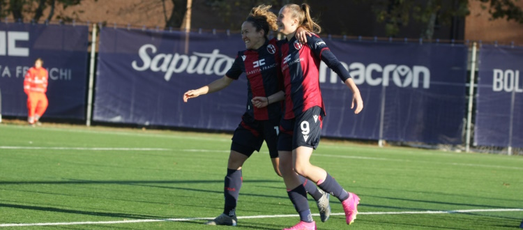 Colombo, Kustrin e Arcamone ridanno il sorriso al Bologna Femminile: Freedom sconfitto 3-2, rossoblù al decimo posto