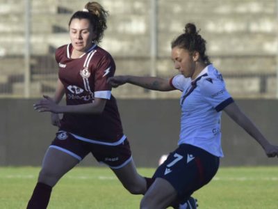 Colpo esterno del Bologna Femminile, 2-0 ad Arezzo con Kustrin e Gelmetti: le rossoblù chiudono il girone d'andata al 9° posto