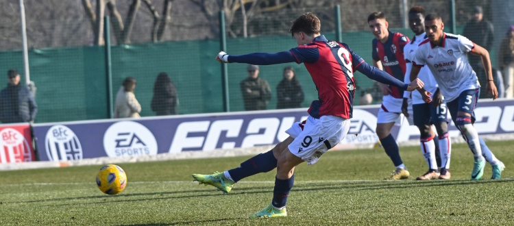 Primavera, partita equilibrata e pareggio giusto tra Bologna e Cagliari: Ebone risponde ad Achour, è 1-1